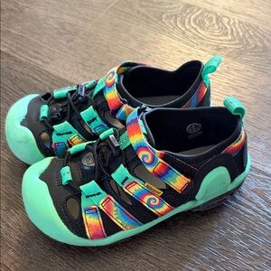 Keen 12 Kids Rainbow Aqua Sport Sandals